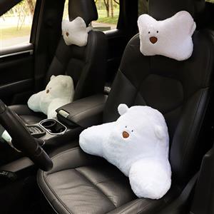 Car mounted headrest protection