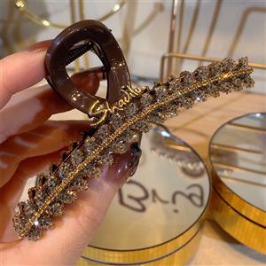 French style wheat ear full diamond large gripper