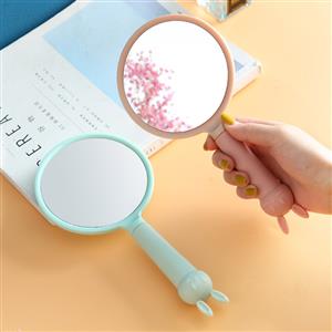 Portable circular small mirror