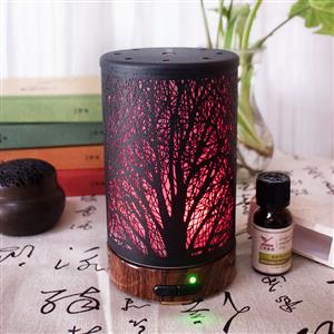 Silent humidified colorful night light