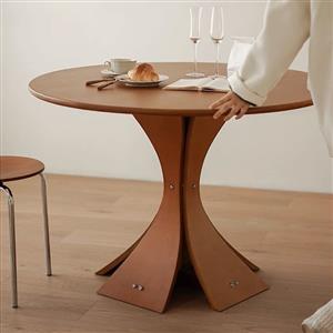 Round retro table