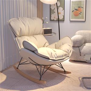 clothTechnology cloth rocking chair, balcony chaise longue lobster chair, casual Internet celebrity 