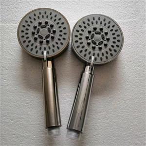 Five level brushed shower head