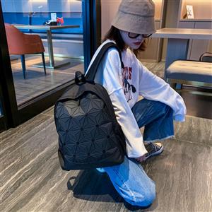 Fashion Colorful Geometry Bag Backpack