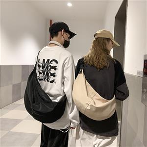 Single shoulder bag, new street trend, large capacity backpack