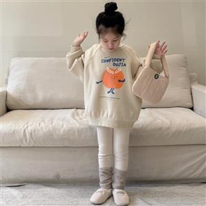 Korean version of cute cartoon for boys and girls in children's clothing