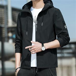 Spring jacket men's hooded jacket men's clothing