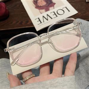 Blush red myopia glasses